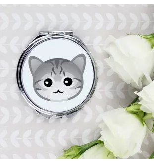 Chat Mau égyptien - miroir de poche de la marque Art-Dog