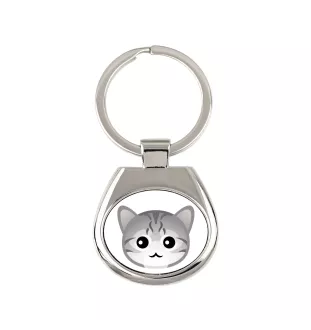 Ägyptische Mau Katze - Schlüsselanhänger der Marke Art-Dog