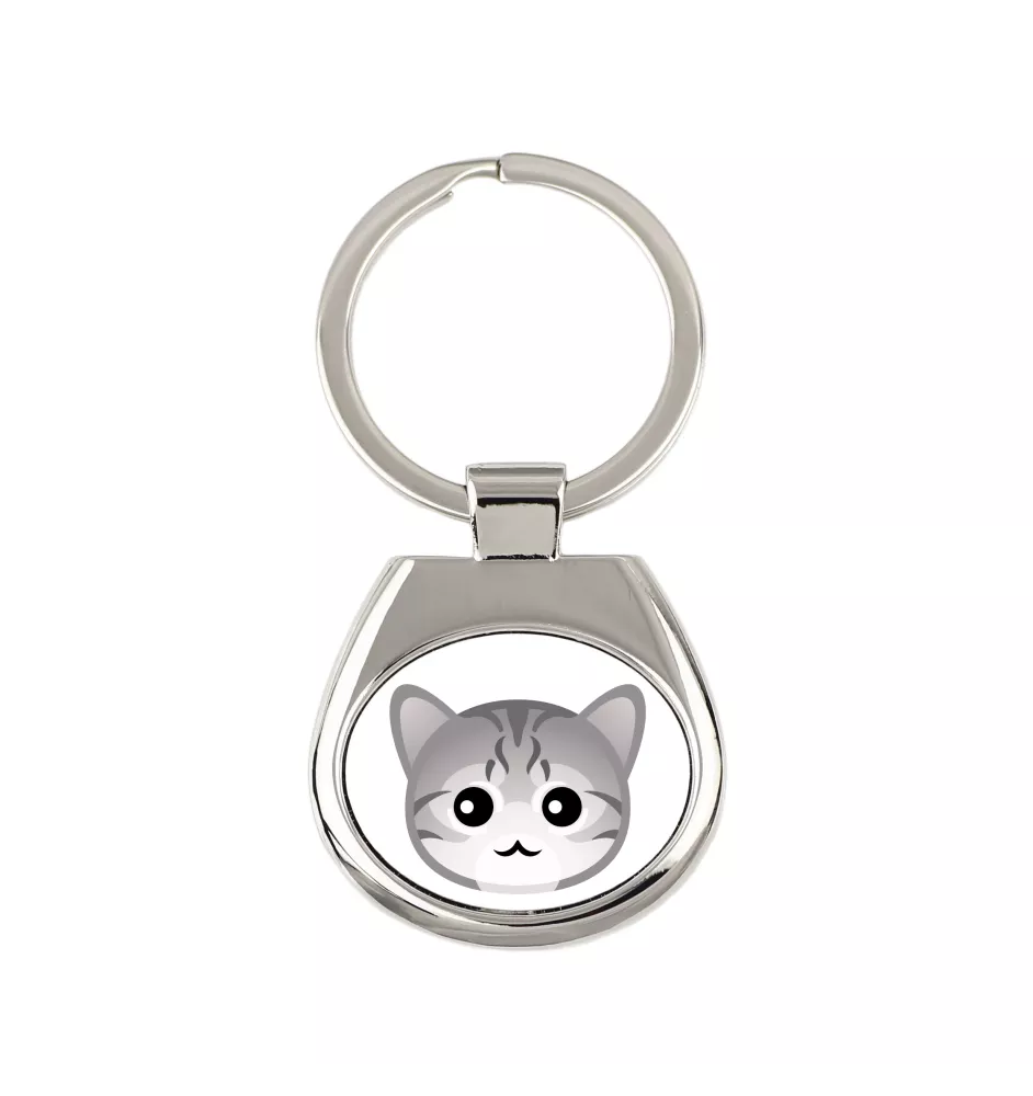 Ägyptische Mau Katze - Schlüsselanhänger der Marke Art-Dog