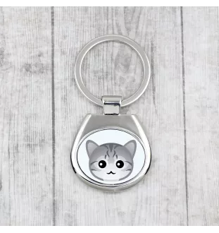 Ägyptische Mau Katze - Schlüsselanhänger der Marke Art-Dog