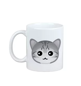 Chat Mau égyptien - tasse avec graphisme et logo de la marque Art-Dog