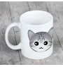 Ägyptische Mau Katze - Tasse mit Grafik und Aufschrift der Marke Art-Dog