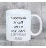 Ägyptische Mau Katze - Tasse mit Grafik und Aufschrift der Marke Art-Dog