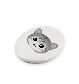 Kot egipski Mau płyta nagrobna z kotem Art-Dog
