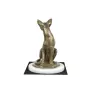 Egyptian Mau Cat - cat statuette, figurine on white marble, trophy for a dog show by Art-Dog