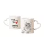 Kot egipski Mau kubek z kotem good morning serce Art-Dog