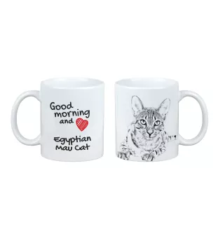 Chat Mau égyptien - tasse avec un chat, tasse personnalisée avec impression, cadeau classique pour tous de la marque Art-Dog