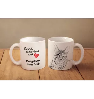 Egyptian Mau Cat - cat mug, personalized mug with print, classic gift for everyone from the Art-Dog brand
