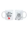 Egyptian Mau Cat - cup with a cat, cup with a photo, personalized gift from the Art-Dog brand