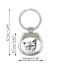 Exotic Shorthair - keychain with a cat, keychain with a print, personalized pendant from the Art-Dog brand