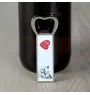 Exotisch Kurzhaar - Flaschenöffner mit Katze, personalisierter Kühlschranköffner, ein einzigartiges Geschenk für Männer von der Marke Art-Dog.