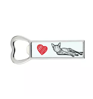 Hawana Brązowa otwieracz z kotem Art-Dog