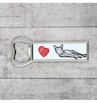 Chat Havana brown - ouvre-bouteille avec un chat, ouvre-bouteille personnalisé pour le réfrigérateur, cadeau unique pour homme de la marque Art-Dog