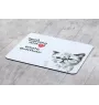 Exotique à poil court - tapis de souris imprimé, tapis de souris personnalisé avec un chat, un gadget unique pour un employé de bureau de la marque Art-Dog
