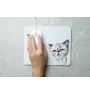 Exotique à poil court - tapis de souris imprimé, tapis de souris personnalisé avec un chat, un gadget unique pour un employé de bureau de la marque Art-Dog