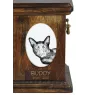 Chat Havana brown - une plaque commémorative avec une photo de chat, une plaque funéraire avec une impression, une plaque ovale personnalisée de la marque Art-Dog