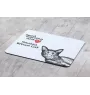 Hawana Brązowa podkładka pod mysz z kotem Art-Dog