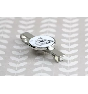 Exotisch Kurzhaar - Krawattenklammer mit Katzenmotiv, personalisierter Krawattenclip, einzigartiges Geschenk für Männer von der Marke Art-Dog