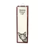 Havana brown Cat - wine box with a cat, alcohol box with graphics, personalized gift box from the Art-Dog brand
