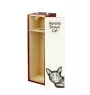 Havana brown Cat - wine box with a cat, alcohol box with graphics, personalized gift box from the Art-Dog brand