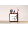 Exotic Shorthair - pen holder with a cat, desk organizer with a print, personalized desk decoration by Art-Dog brand