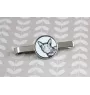 Havana brown Cat - cat tie clip, personalized tie clip, unique gift for men from Art-Dog brand