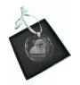Exotic Shorthair - crystal bauble with a photo, photo of a cat in crystal, personalized Christmas tree ornament by Art-Dog brand