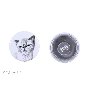 Egzotyczny krótkowłosy kolczyki z kotem mały Art-Dog