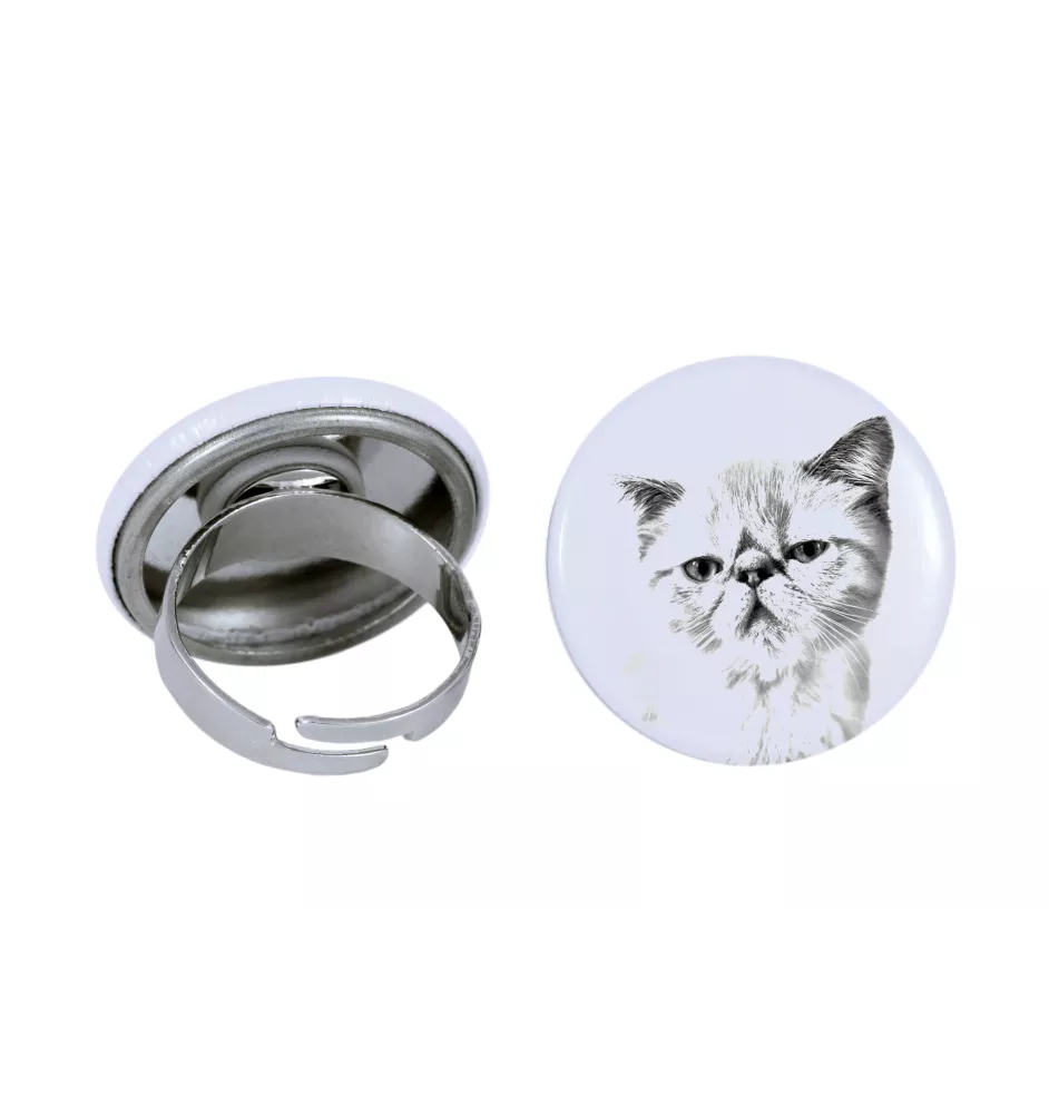 Exotisch Kurzhaar - ein einzigartiger Ring, handgefertigt, Damenschmuck der Marke Art-Dog