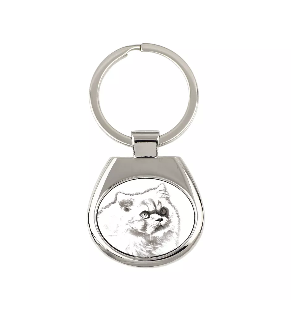 Himalayan Cat - keychain with a cat, keychain with a print, personalized pendant from the Art-Dog brand