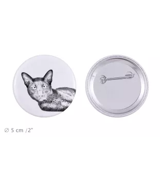 Havana brown Cat - collection of unique magnets, own photo, Art-Dog brand