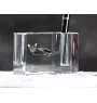 Hawana Brązowa penholder kryształowy z kotem Art-Dog