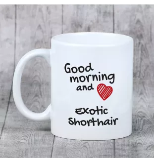 Exotique à poil court - tasse avec un chat, tasse personnalisée avec impression, cadeau classique pour tous de la marque Art-Dog