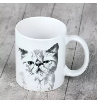 Exotic Shorthair - cat mug, personalized mug with print, classic gift for everyone from the Art-Dog brand