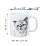 Exotisch Kurzhaar - Tasse mit Katze, Tasse mit Bild, personalisiertes Geschenk der Marke Art-Dog