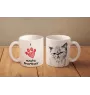 Exotique à poil court - tasse avec un chat, une tasse adorable avec une illustration, un cadeau avec votre photo de la marque Art-Dog