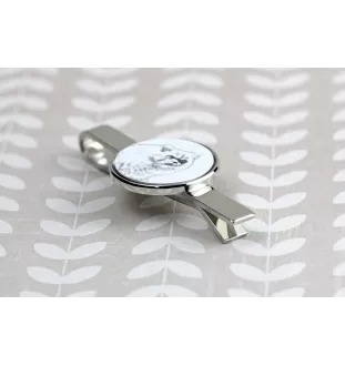 Himalayan Cat - cat tie clip, personalized tie clip, unique gift for men from Art-Dog brand