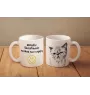 Exotisch Kurzhaar - Tasse mit Katze, fröhliche Tasse für Hundefreunde, personalisiertes Geschenk der Marke Art-Dog