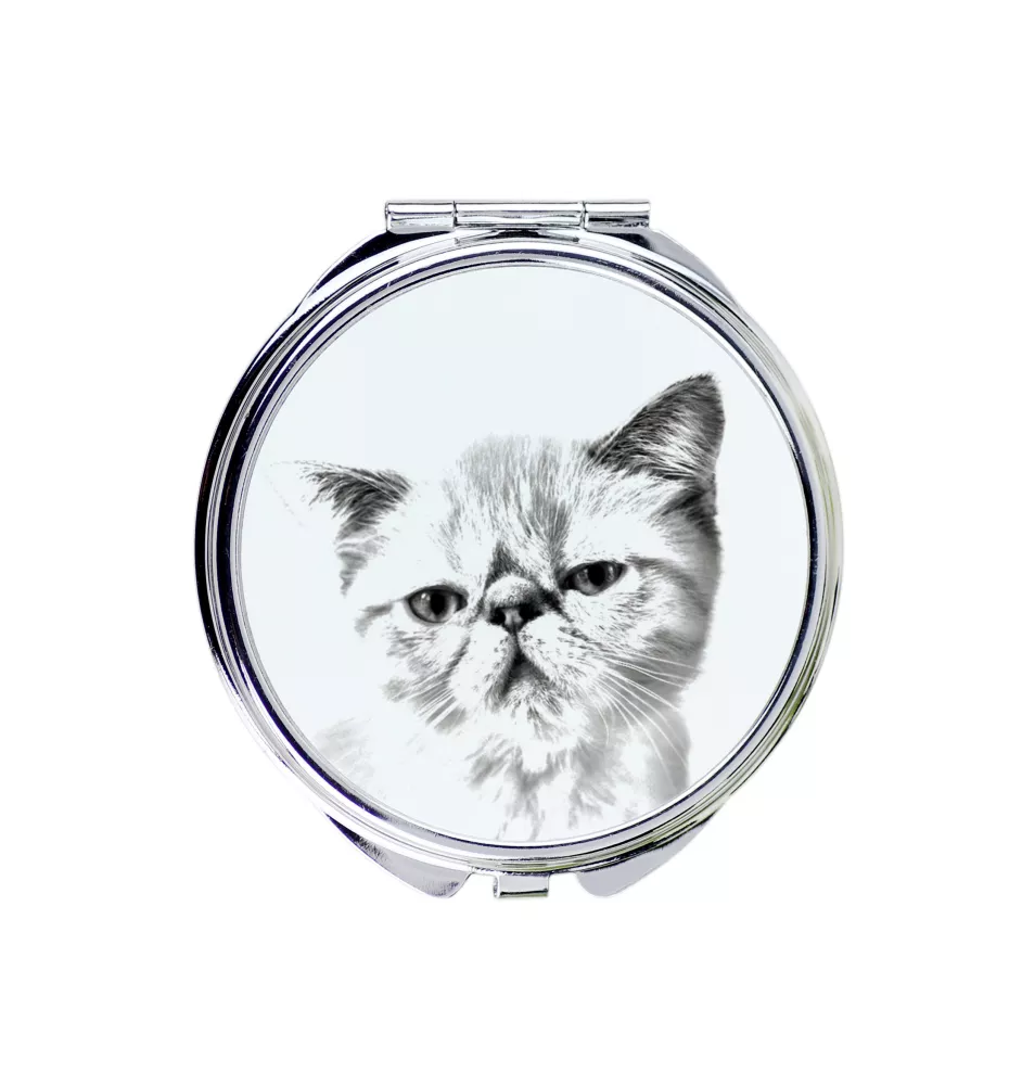 Egzotyczny krótkowłosy lusterko ze zdjęciem kota Art-Dog