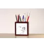 Himalayan Cat - pen holder with a cat, desk organizer with a print, personalized desk decoration by Art-Dog brand