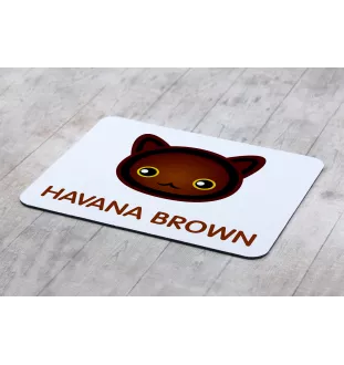 Hawana Brązowa podkładka z kotem Art-Dog