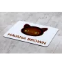 Hawana Brązowa podkładka z kotem Art-Dog