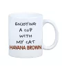 Havana Brown - tasse avec graphisme et logo de la marque Art-Dog