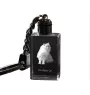 Himalayan - Crystal pendant with cat photo, illuminated pendant, unique gift by Art-Dog brand