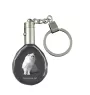 Chat de l'Himalaya - Fob with cat photo, crystal key ring in gift box, unique gift by Art-Dog brand