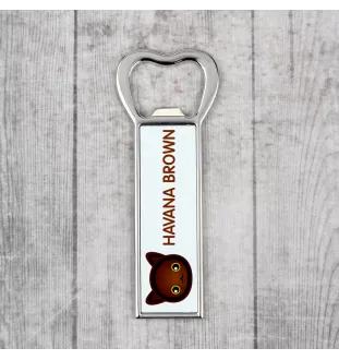 Havana Brown - bottle opener with the graphics and logo of the Art-Dog brand