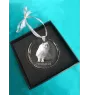 Chat de l'Himalaya - boule de Noël en cristal avec une photo, photo d'un chat dans le cristal, décoration personnalisée pour sapin de Noël de la marque Art-Dog