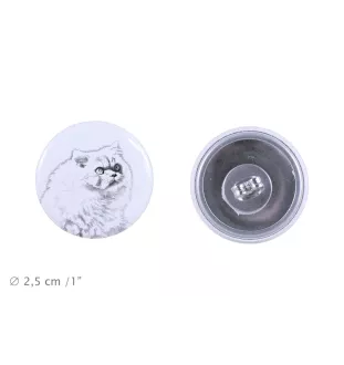 Chat de l'Himalaya - boucles d'oreilles avec votre chat bien-aimé, photo personnelle, accessoire parfait pour les amoureux des chats de la marque Art.-Dog