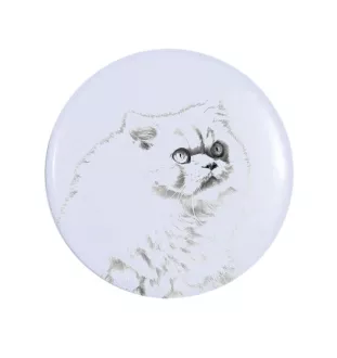 Himalayan Cat - unique ring, handmade, women's jewelry by Art-Dog