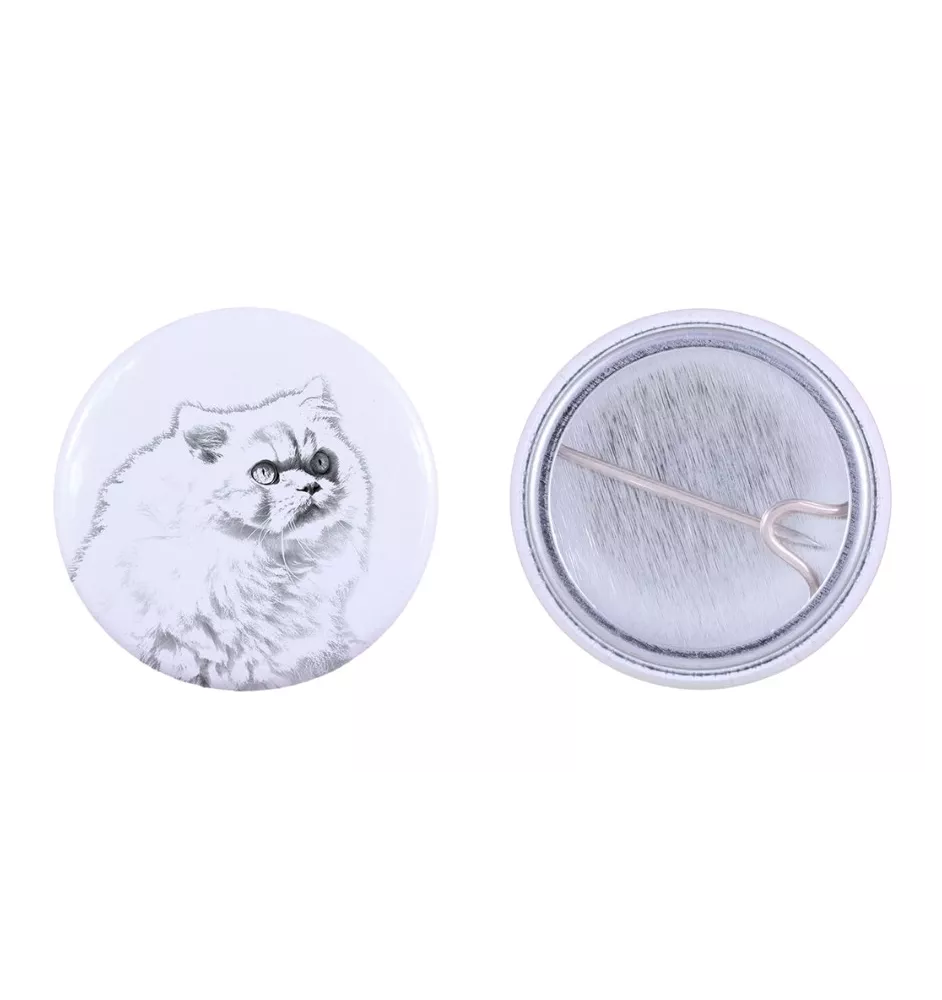 Himalayan Cat - backpack decoration, personalized badge, perfect gadget for animal lovers by Art-Dog brand